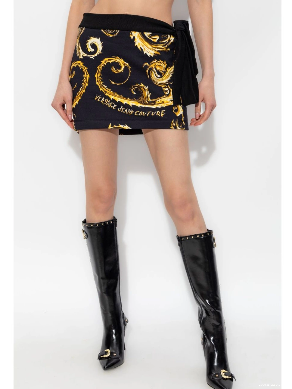 Affordable skirt Barocco-print Jeans Women Couture Versace 0701